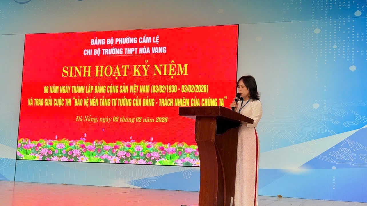 SINH HOẠT KỈ NIỆM 96 NĂM NGÀY THÀNH LẬP ĐẢNG CỘNG SẢN VIỆT NAM (3/2/1930 – 3/2/2026)